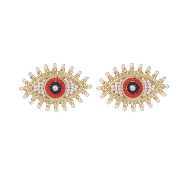 Evil Eye Stud Earring