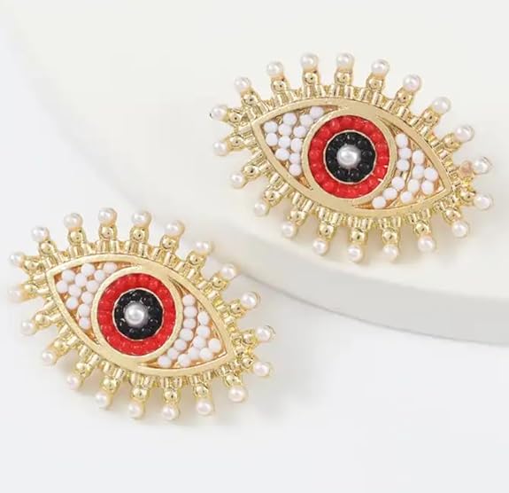 Evil Eye Stud Earring