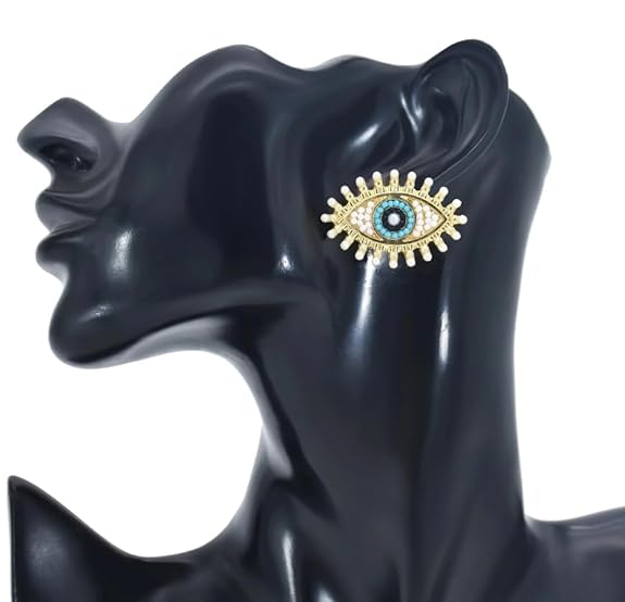 Evil Eye Stud Earring