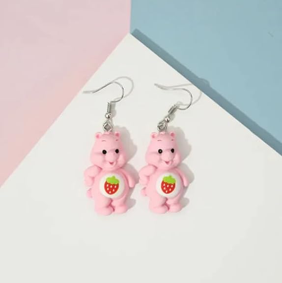 Teddy Bear Drop Earring