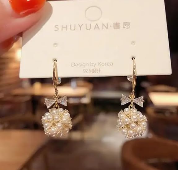 Bow Tie Drop Earring