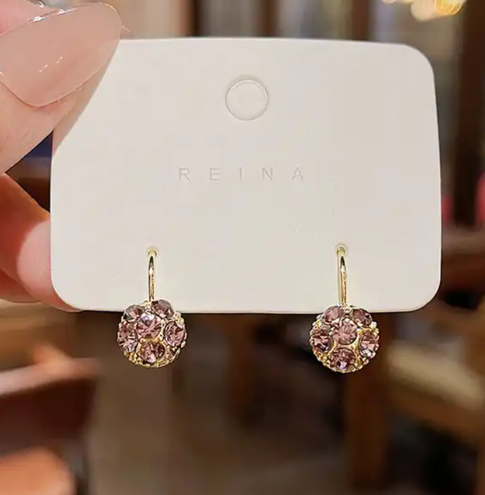 Artificial Stone Drop Earring