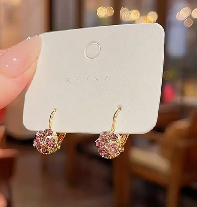 Artificial Stone Drop Earring