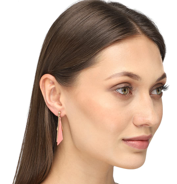 Geometric Drop Earring