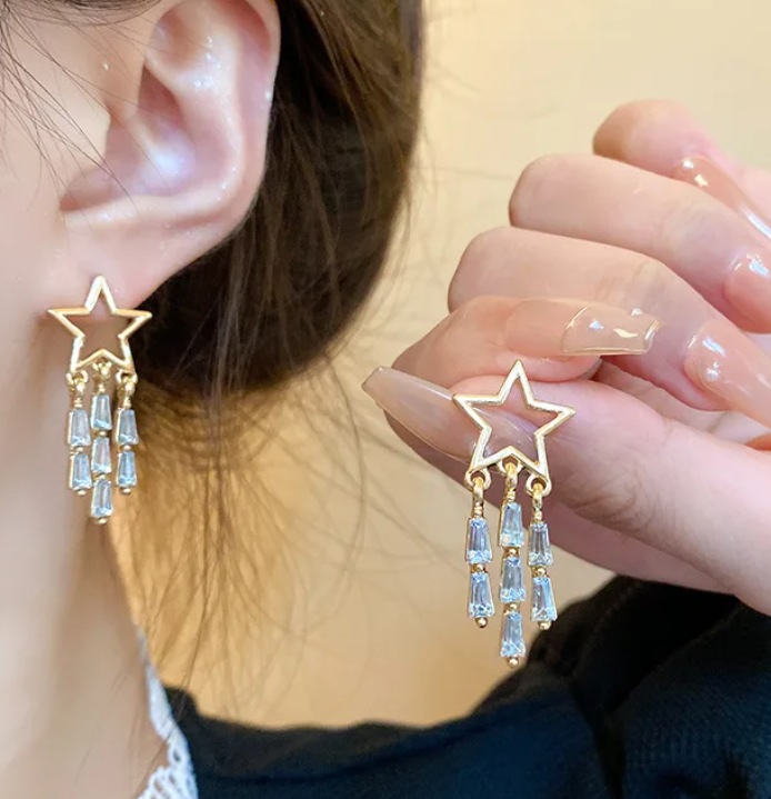 Star Tassel / Drop Earrong