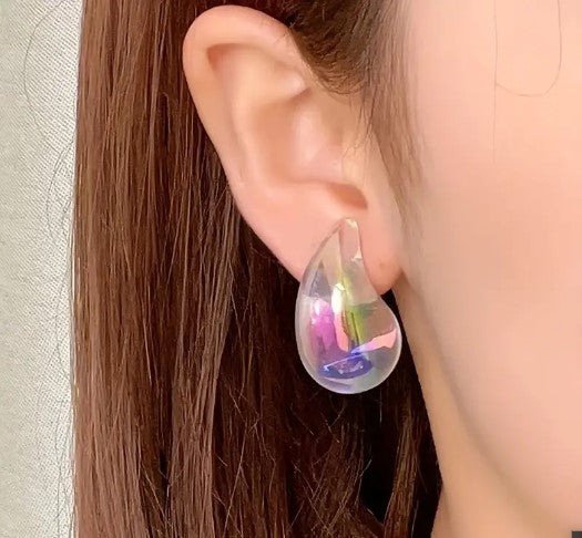 Teardrop Water drop / Waterdrop Stud Earring