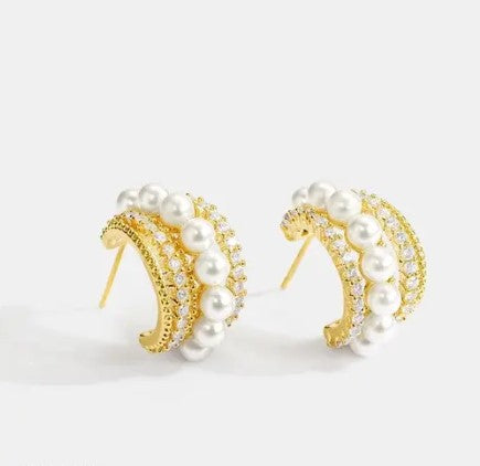 Pearl Stud Earring