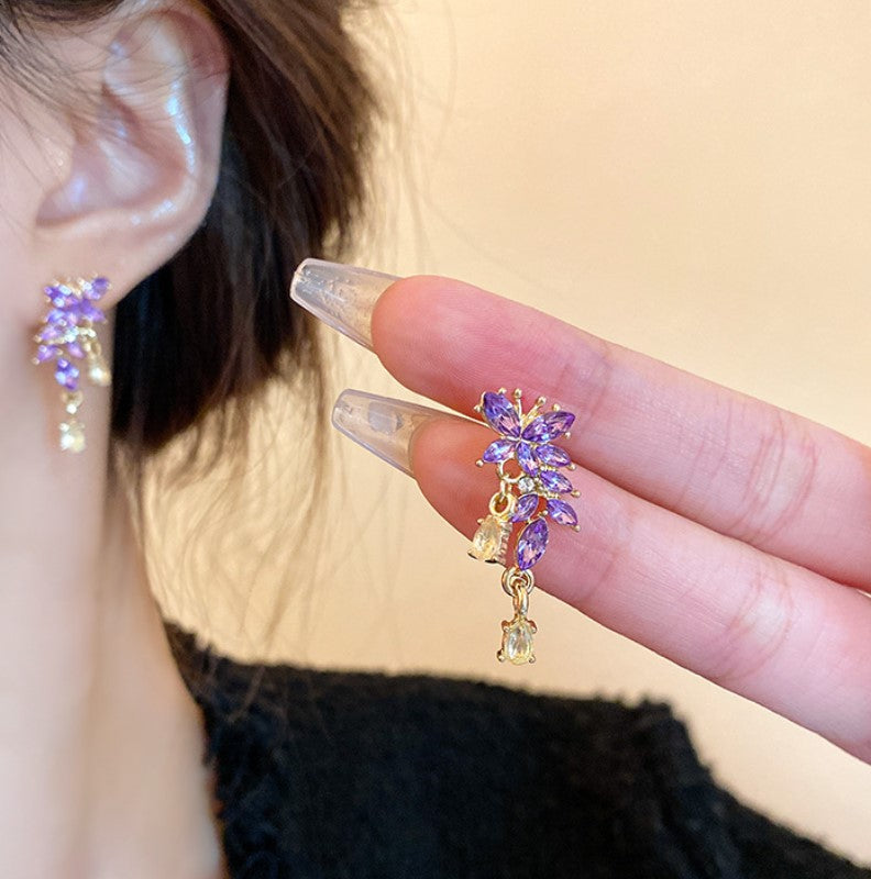 BUTTERFLY TASSEL EARRING