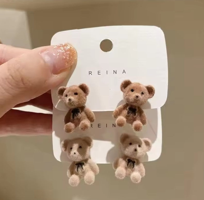 Teddy Bear Earring