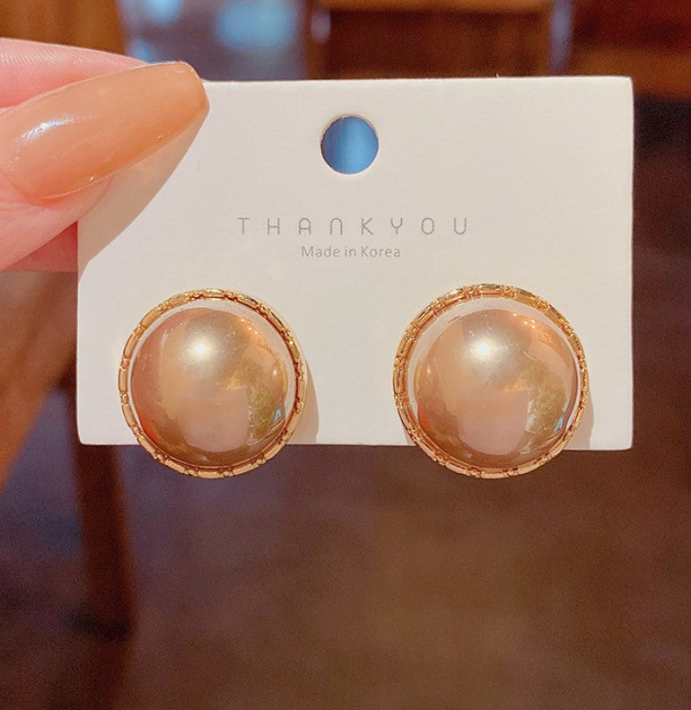 IMPORTED HIGH QUALITY GOLD STUD KOREAN EARRINGS FOR WOMEN & GIRLS