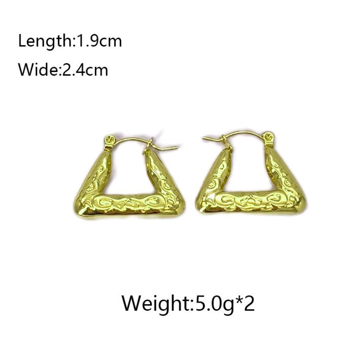 ANTI TARNISH HOOP EARRINGS