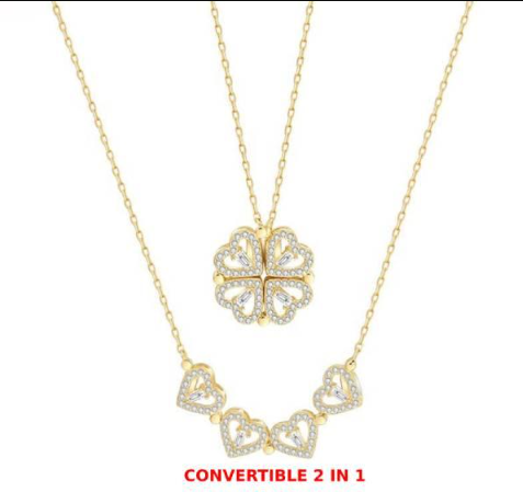 Heart Magnet Chain Necklace