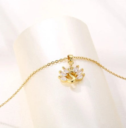 Peacock Pendant Chain Necklace