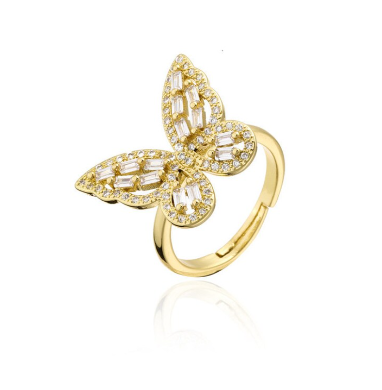Butterfly Adjustable Finger Ring