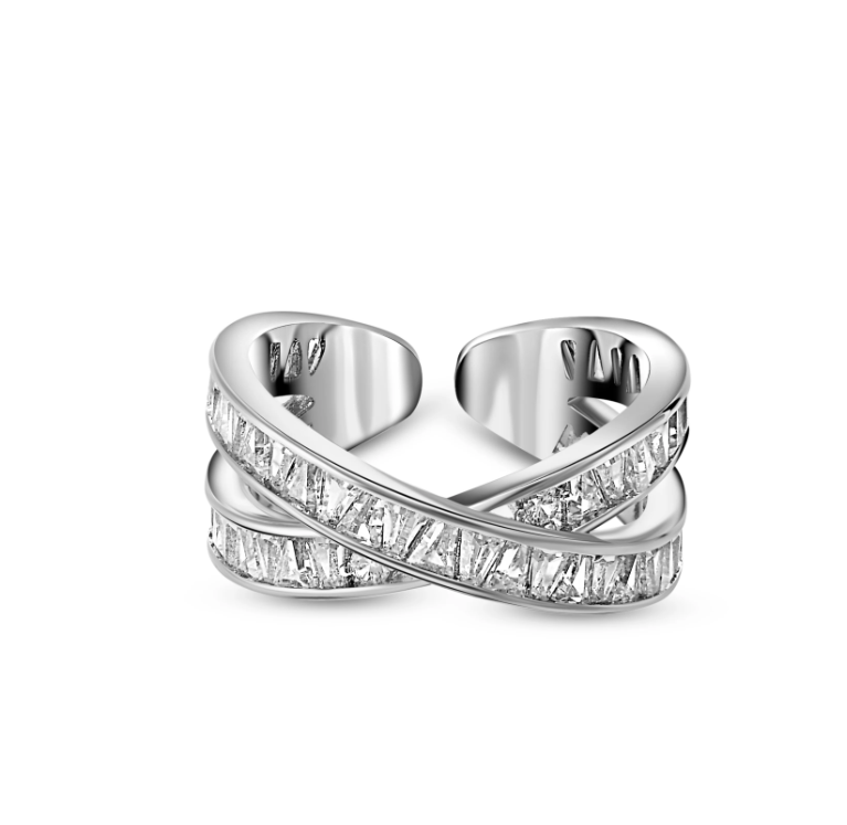 Infinity Zircon Finger Ring
