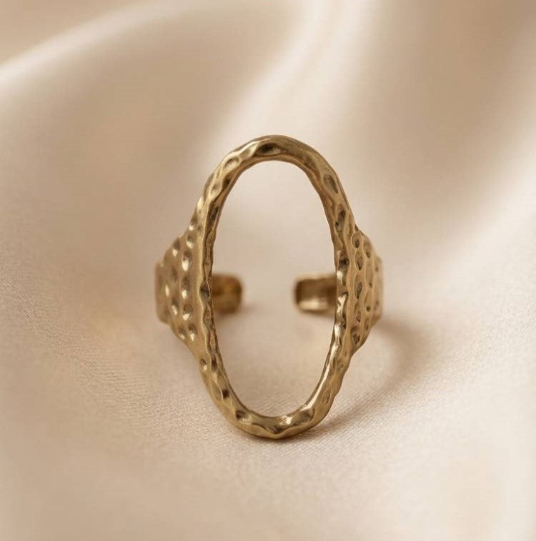 GOLD OPEN KOREAN RINGS